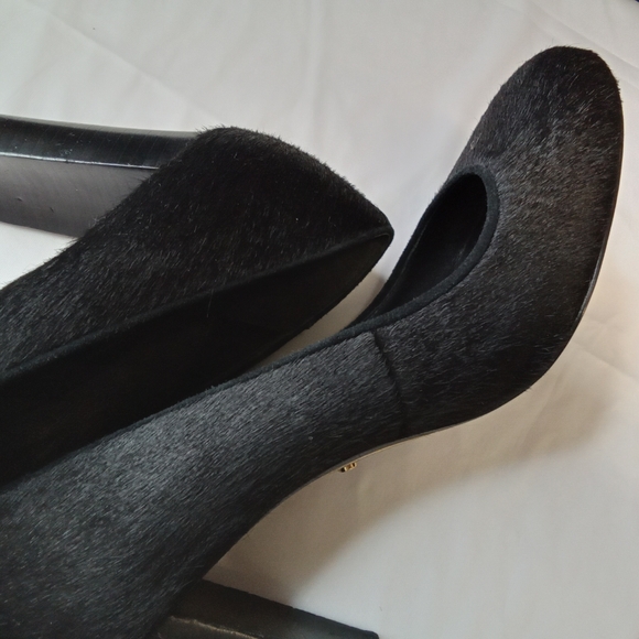 Lauren Ralph Lauren Black Calf hide Heel - Picture 5 of 7